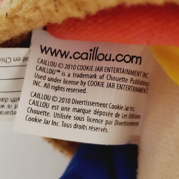 Caillou 12" Inches Laugh and Learn Talking Plush - Picture 8 of 9